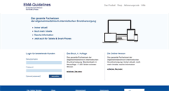 Desktop Screenshot of ebm-guidelines.at